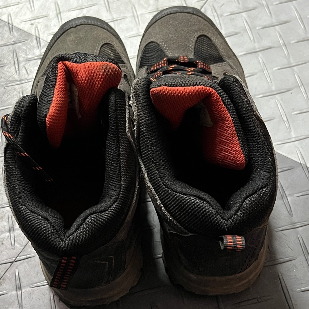 High Sierra Trooper Boys' Hiking Boots size 7 Color Gray Orange - Picture 7 of 10